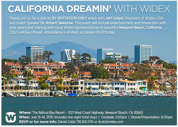 Tiffany_LevelUp's tweet photo. @Rennae_Widex Hey CA Hearing Healthcare Peeps, Looking forward to seeing you at the #Widex Event in Newport Beach! http://t.co/xcHLvwHHRI