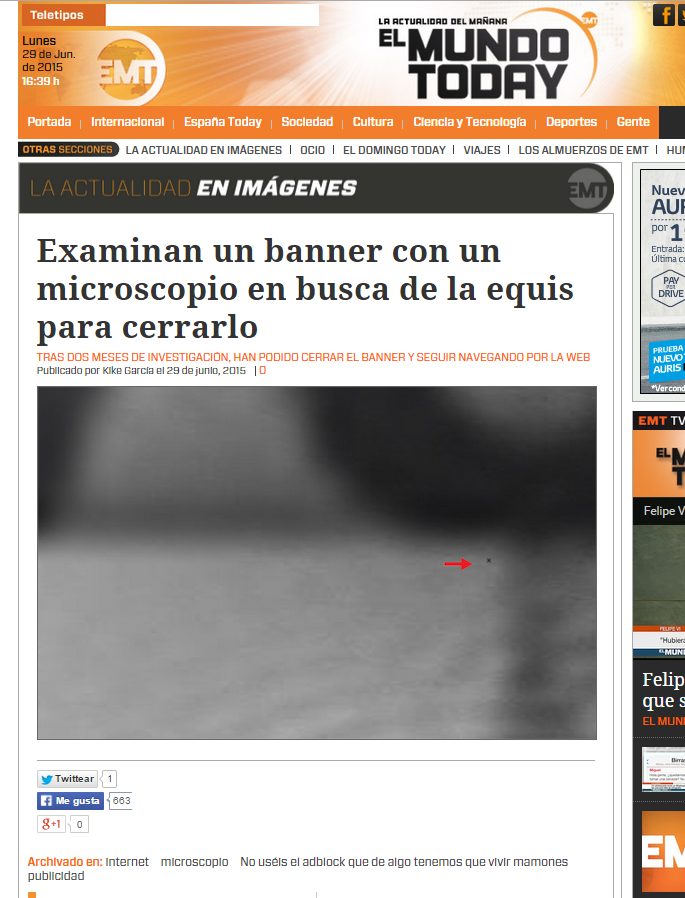 Buenapublicidad's tweet photo. Buenísimo, @elmundotoday. http://t.co/CIeF45xsJu