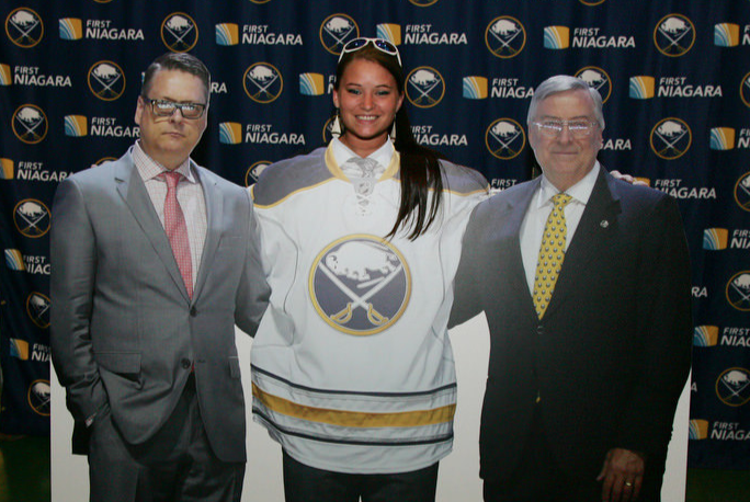 BuffaloSabres's tweet photo. #Sabres fans, find your pics from the #SabresDraft2015 Party w/ @firstniagara here: https://t.co/w6a47BAcZr http://t.co/py81j0Ffds