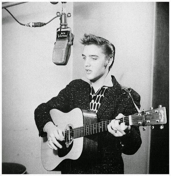 Presleypic's tweet photo. #Elvis first #RCA session in December 1, 1955 http://t.co/Q0ZpZFF3Em