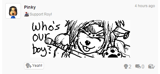 MiiverseSupport's tweet photo. Fucking furries gdi (via https://t.co/wYHzJgHHK1) #SupportRoy http://t.co/Q4DgLPiJla
