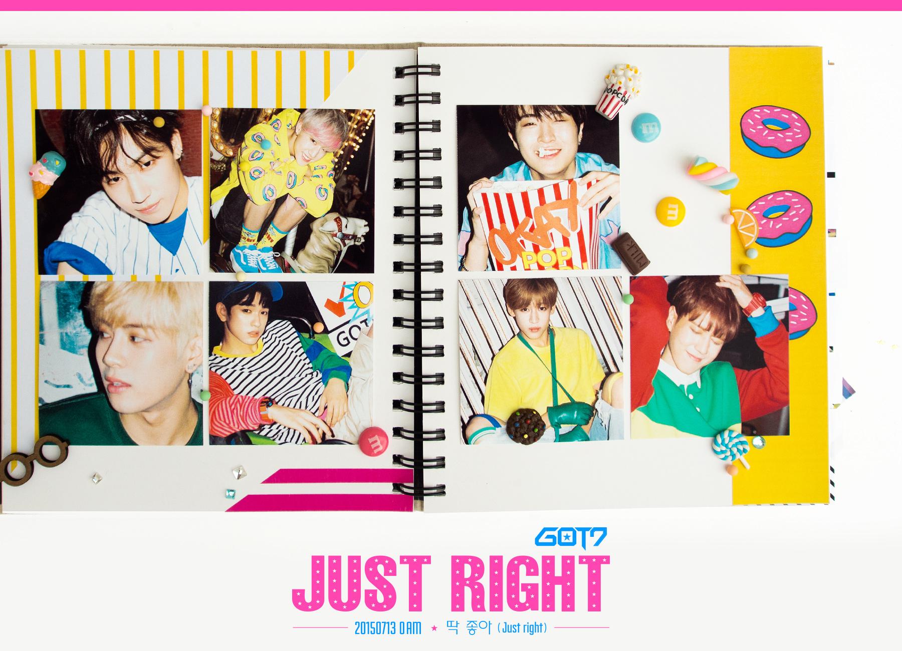 13일(월), GOT7 미니 앨범 3집 'Just Right (타이틀곡:딱 좋아)' 발매 예정 | 인스티즈