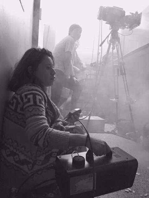 ThingsFilm's tweet photo. Our #cinematographer and #gaffer getting a shot ready for #thingsseen. #SupportIndieFilm #womeninfilm http://t.co/YYpx8ZCUPR