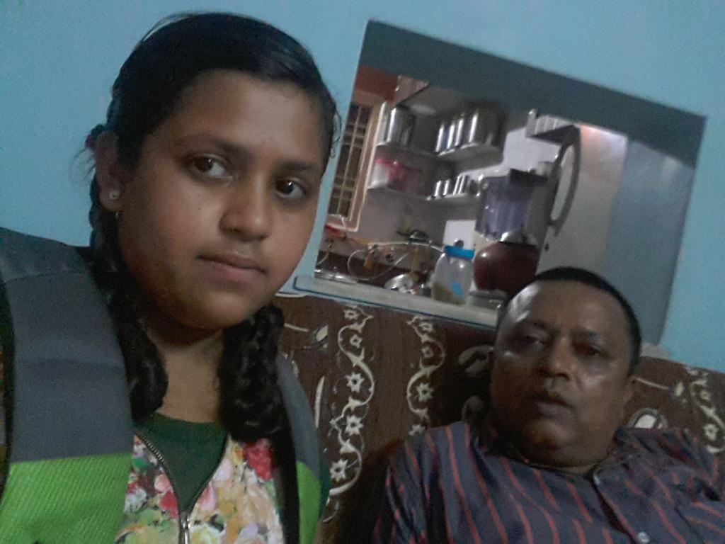 manojpatel14674's tweet image. My lovely daughter... she is in 10th class..
