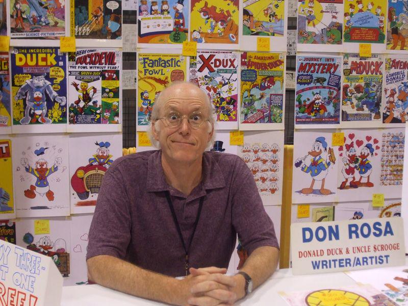 Oggi è il 64° compleanno di un fumettista disneyano che amo moltissimo: Don Rosa. Happy Birthday! 