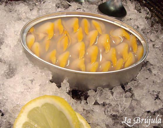 Un truco para disfrutar aún más de nuestros berberechos: hielo,cuchara y a deleitarse con su propio líquido #Consejos