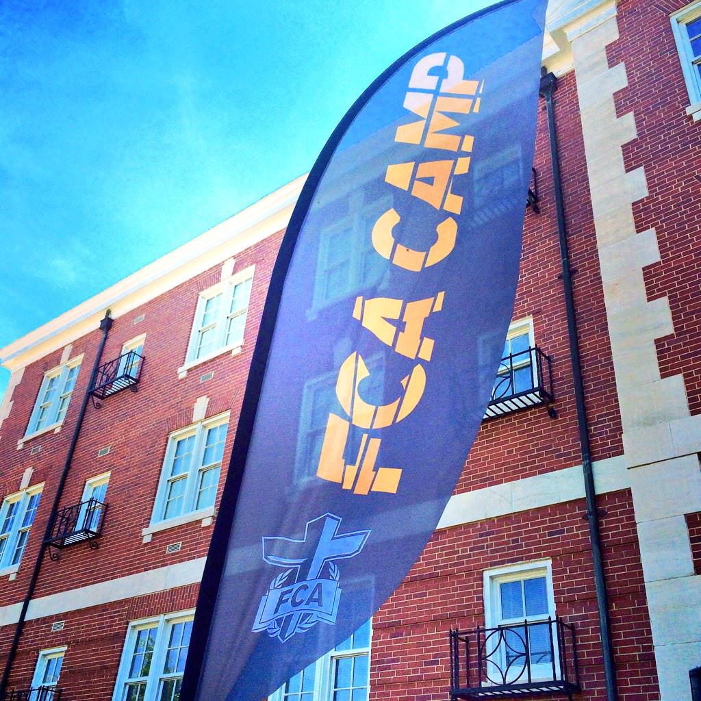 Auburn FCA Leadership Camp starts tomorrow! Can't wait to see God move! #undefeated #AuburnFCAcamp #FCA #Auburn