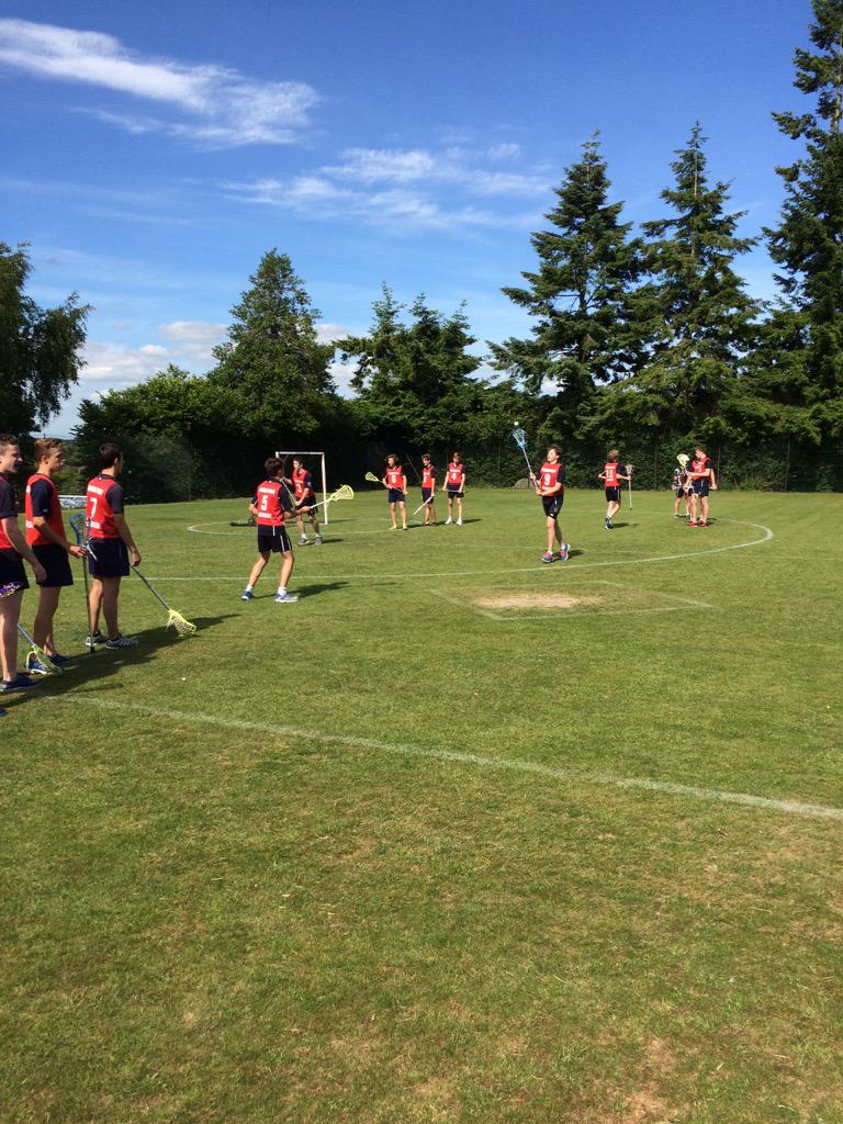 BWSLacrosse's tweet photo. BWS U15 Lacrosse warming up to play Godolphin. #history #heresyourhelp http://t.co/qgekhPGXVO