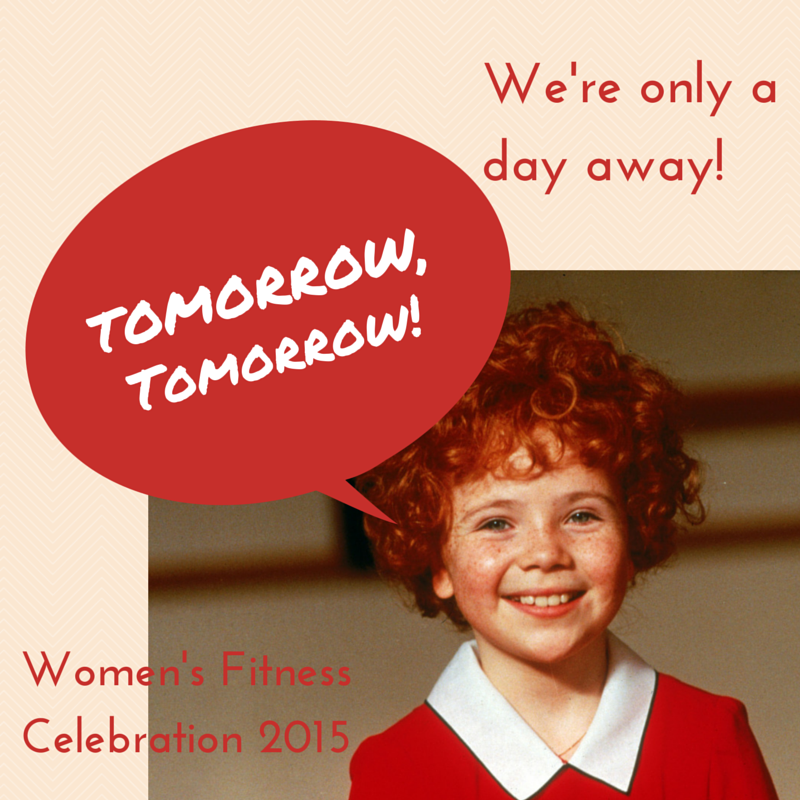 SPARC_Athens's tweet photo. Our countdown the Women's Fitness Celebration begins! See you tomorrow at 8 am! https://t.co/Q9OyVWzUHt http://t.co/nzV9vYtQgd