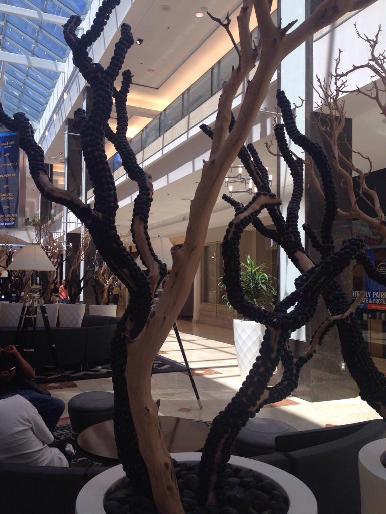 MsV_ELD's tweet photo. I wonder how many more marbles are needed to cover the bare branch? #edci653 http://t.co/USUjOoyHKx