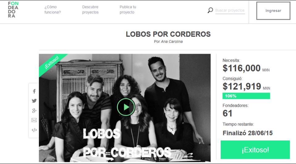 Lobos Producciones (@lobosprodmx) on Twitter photo @LobosXCorderos supera la meta en <a href="/FondeadoraMx/">Fondeadora</a> y estrenará el 4 de Agosto en <a href="/CIRCULOTEATRAL/">El Círculo Teatral</a> <a href="/DistritoTeatral/">Distrito Teatral</a> 🎭 @LobosXCorderos supera la meta en <a href="/FondeadoraMx/">Fondeadora</a> y estrenará el 4 de Agosto en <a href="/CIRCULOTEATRAL/">El Círculo Teatral</a> <a href="/DistritoTeatral/">Distrito Teatral</a> 🎭
