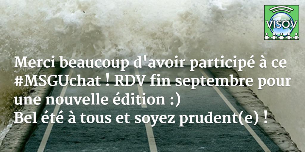 VISOV1's tweet photo. Profitez de l'été pr regarder (un peu) http://t.co/88nR9hfJsC et nous trouver des volontaires svp ! 😉 #MSGUchat http://t.co/YVRJqNDdpC
