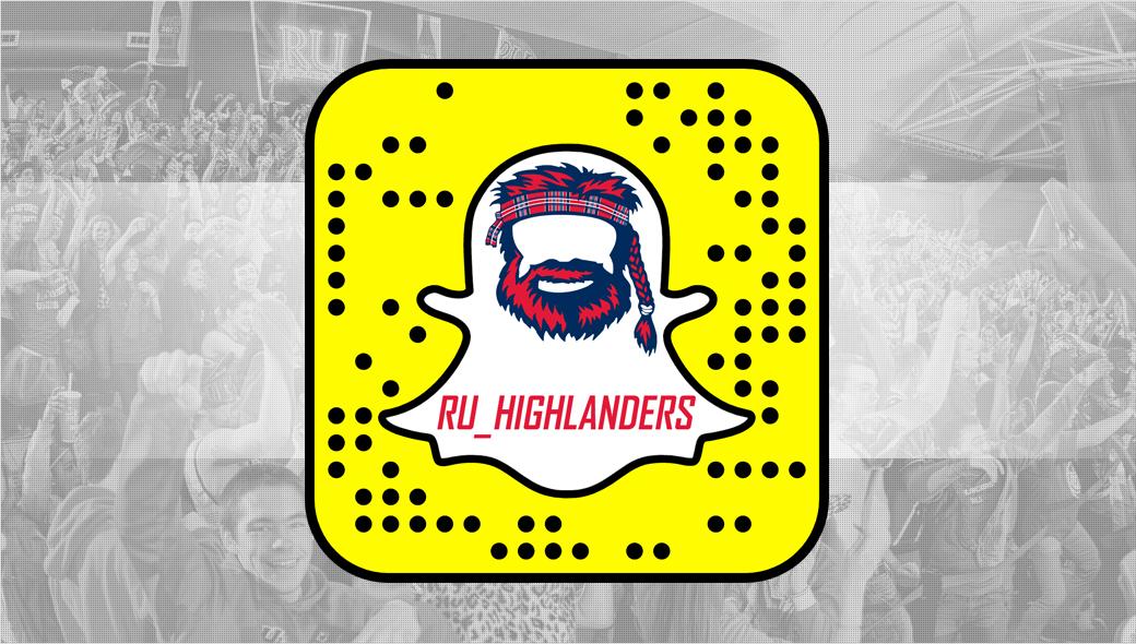 ru_athletics's tweet photo. We're on @Snapchat! Come find us at ru_highlanders 👍

DETAILS: http://t.co/qASGYPmkdV http://t.co/62WDk29ie5