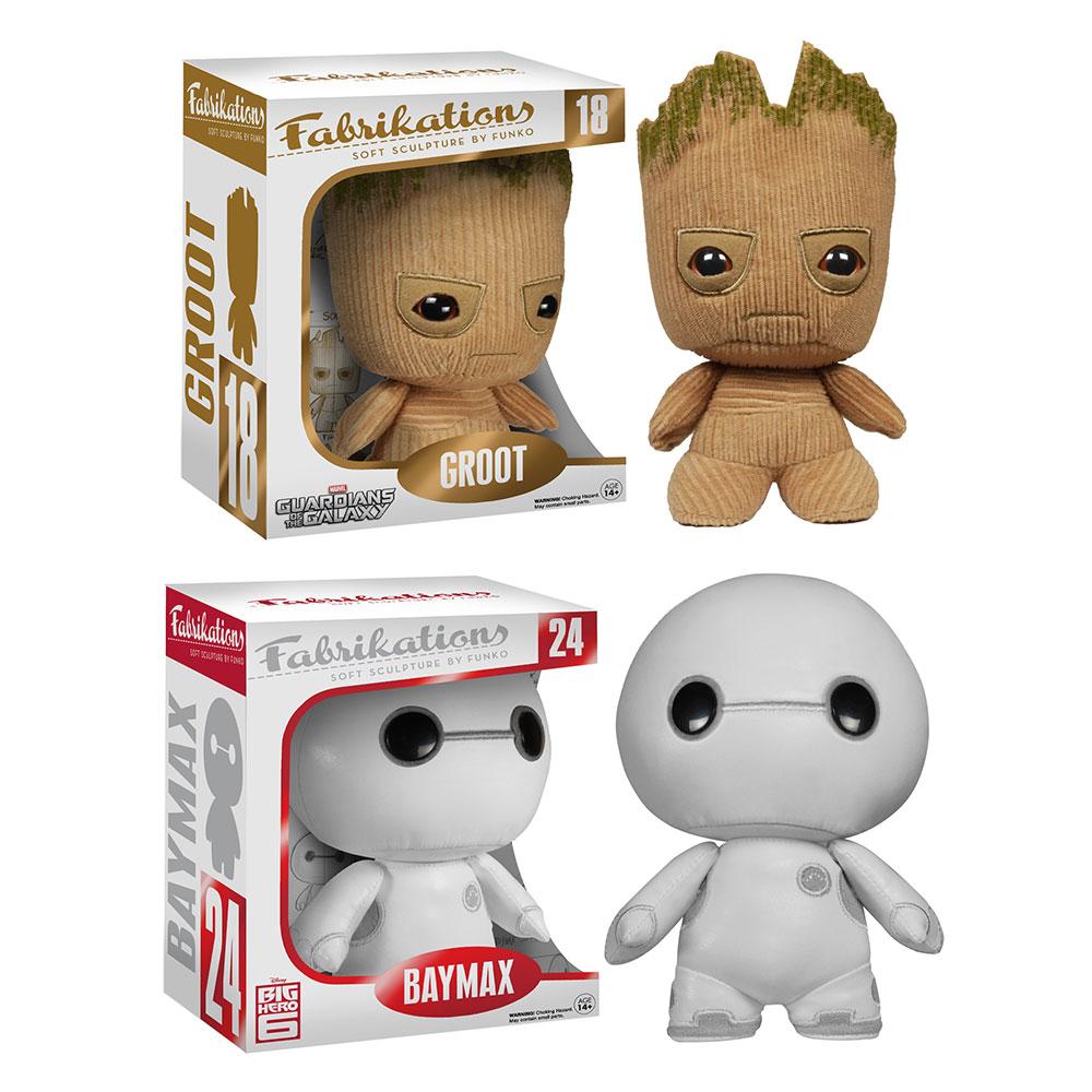 OriginalFunko's tweet photo. RT &amp; follow @OriginalFunko for a chance to win a Fabrikations prize pack featuring Groot and Baymax! http://t.co/NuVeFxGO3l