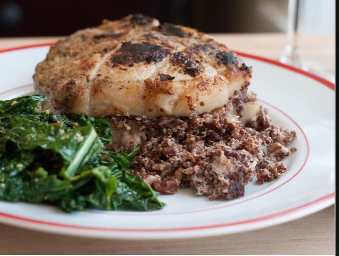 VoteRecipe's tweet image. Quinoa Stuffed Pork Chops @oinkcooking voterecipe.com/recipes/quinoa… #quinoa #pork