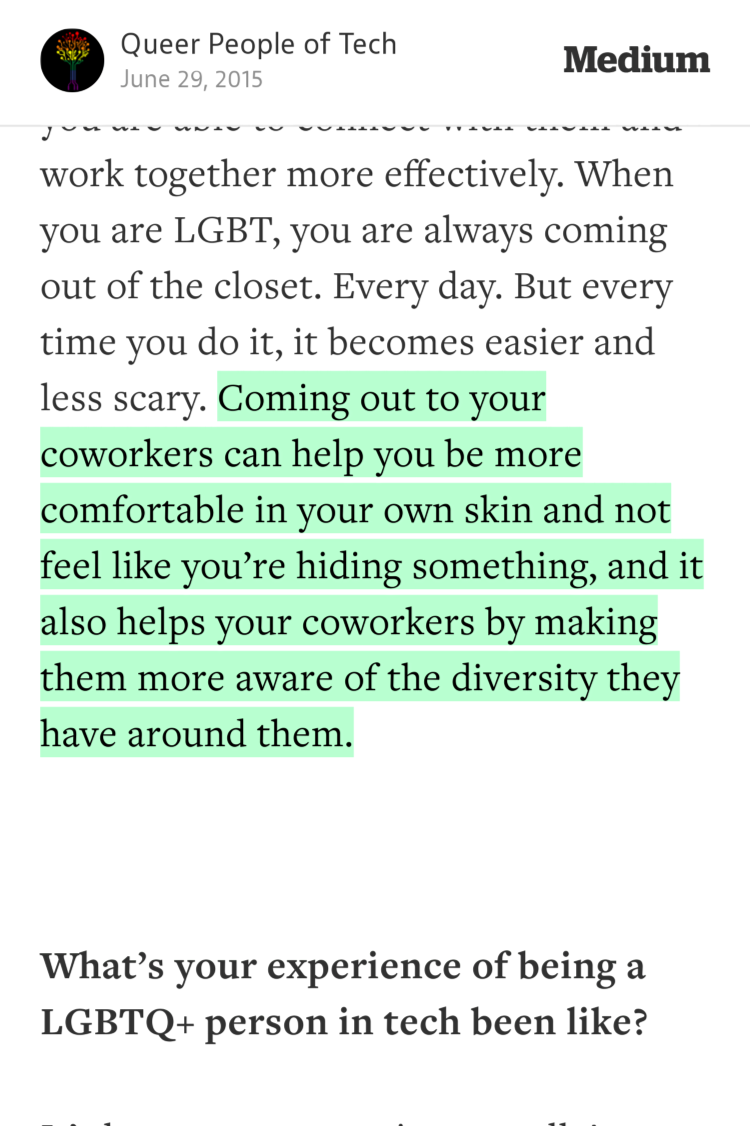 dpup's tweet image. Our own @tyler_hedrick shares his experiences with @QueerPeopleTech.  medium.com/@QueerPeopleOf…