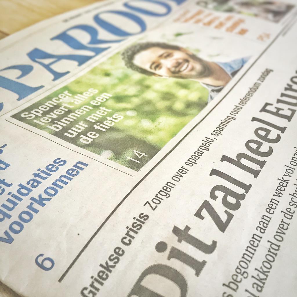 Woohoo <a href="/parool/">Het Parool</a> featured us today! blendle.com/i/het-parool/i…