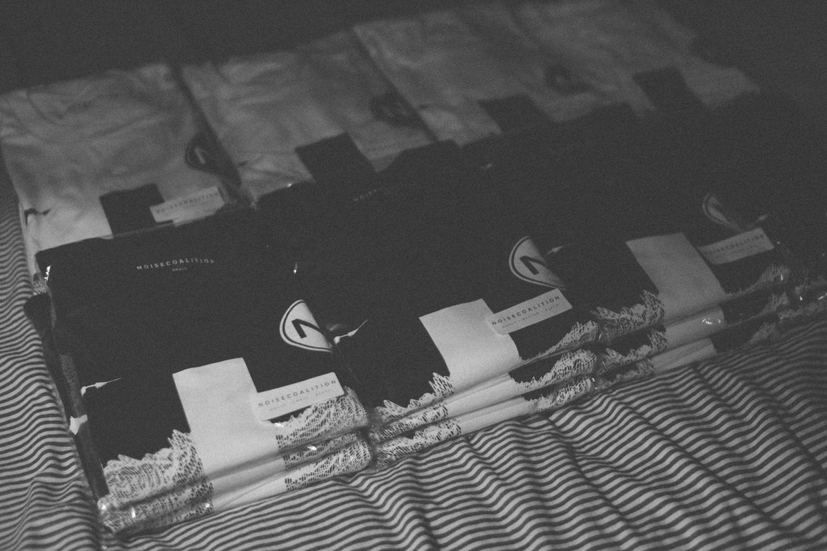 All packed and shipping out. Thanks to those of you who picked one up! Get yours here: noisecoalition.com/shop