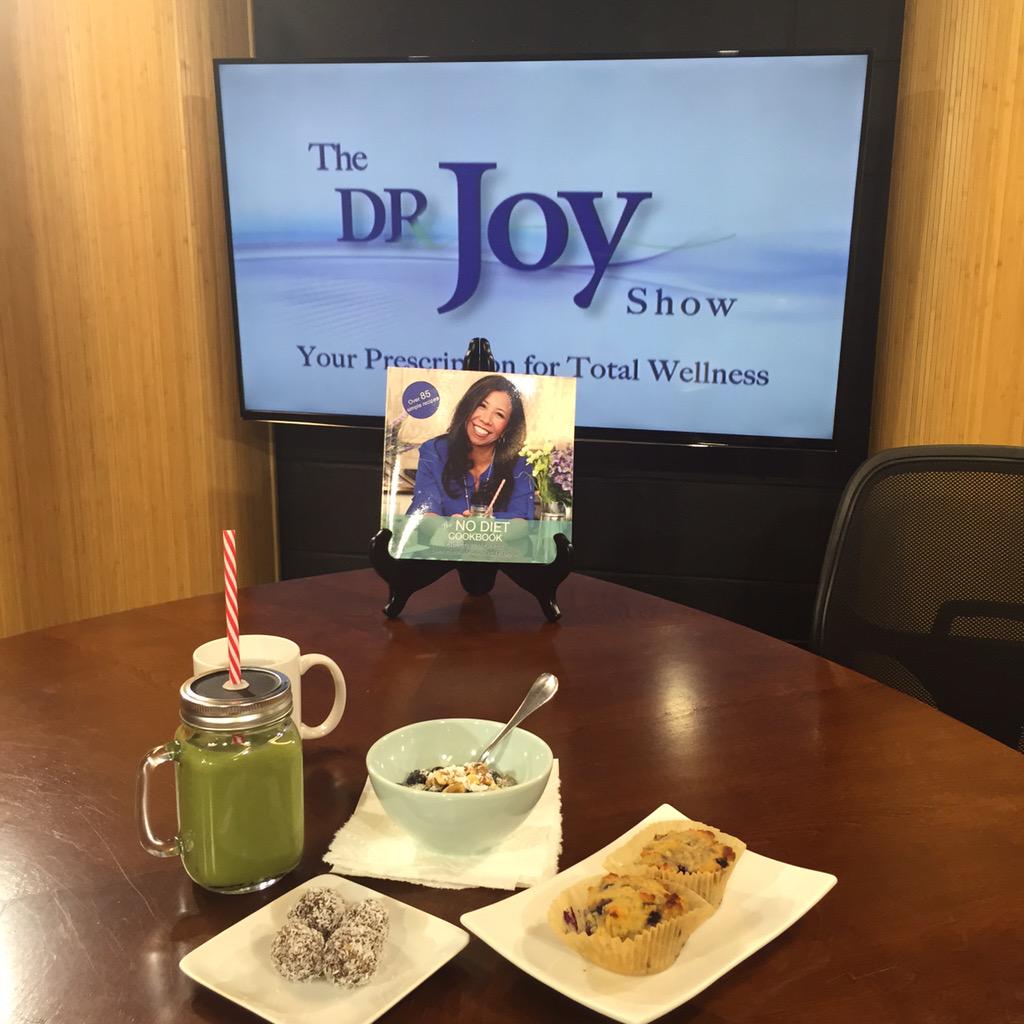 First TV show for The No Diet Cookbook <a href="/DrJoyO/">Dr. Joy - International Keynote Speaker, Author</a>