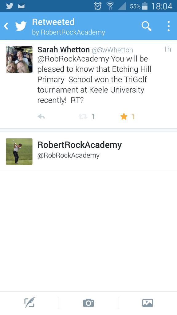 SwWhetton's tweet photo. @EtchingHillCE @RobRockAcademy can you give the school a follow Rob :-) #EHrocks! http://t.co/aTW8BewGvs