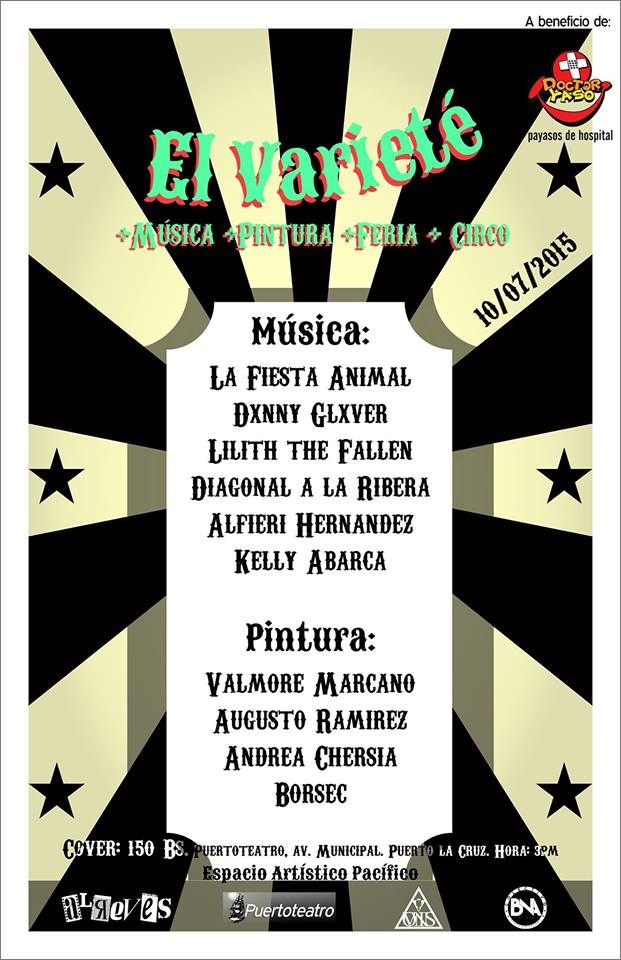 Nos vemos este  viernes 10 de julio en pto la cruz