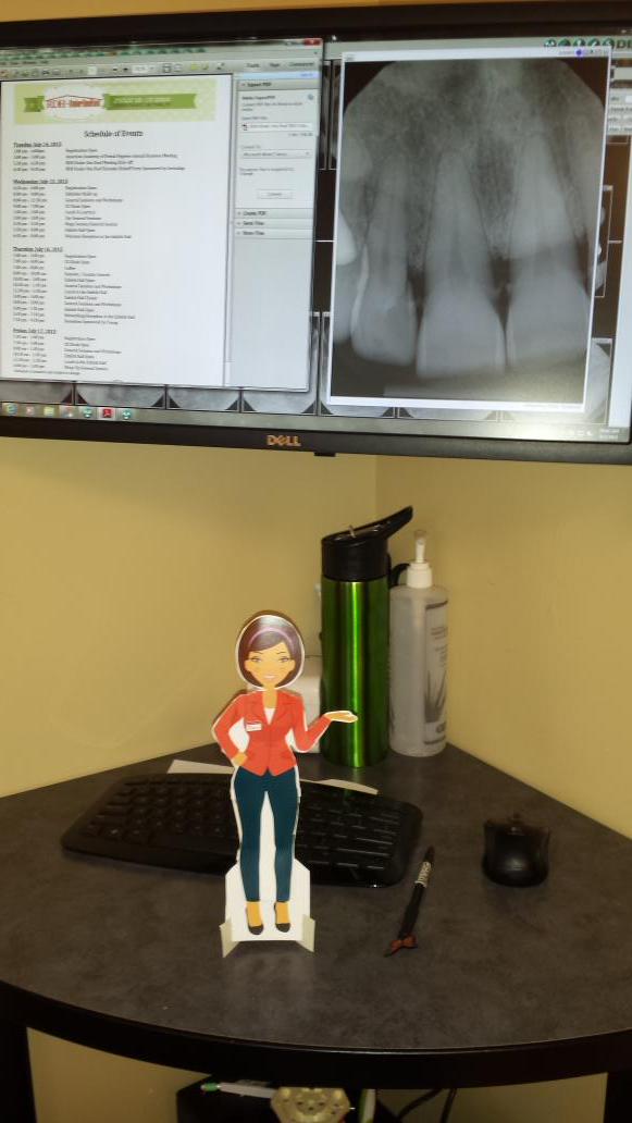 maggie_maxima's tweet photo. Going over my patients charts wishing I was at RDHUOR #flatflossy http://t.co/wXntryomfA