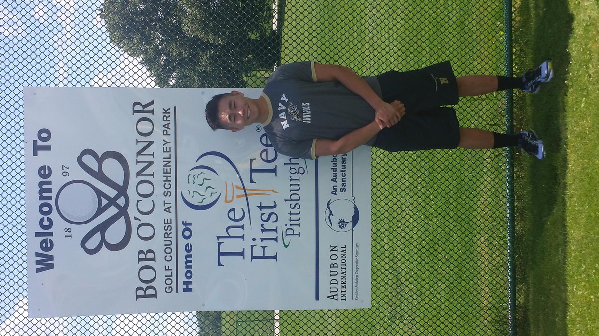 FirstTee_Pitt's tweet image. Good luck to Ace participant and JAB President Eddie Zhang, leaving for the US Naval Academy tomorrow!