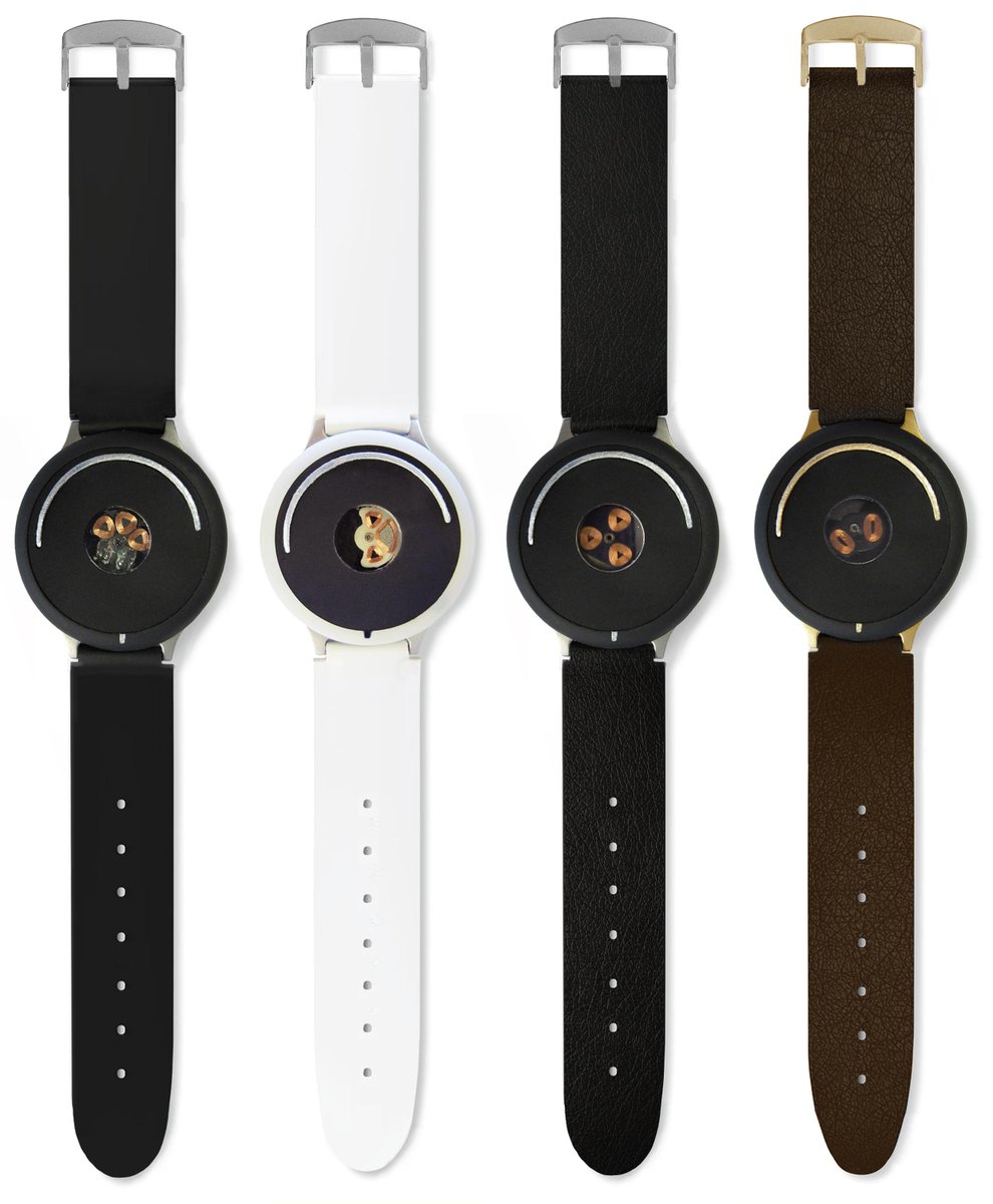 Nell_designer's tweet photo. @TTurquoise's #doppel "looks a little like a 50 Shades of Grey special edition Swatch" says @PHOENIXmagUK  :D http://t.co/WhjWCzrUuc