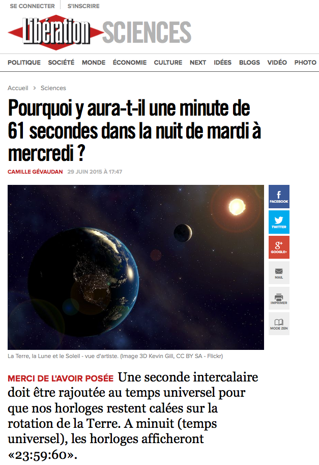 FabienDeglise's tweet photo. La force du détail: dans la nuit de mardi à mercredi, une minute va avoir 61 secondes! http://t.co/TDO5ZQEzJD http://t.co/IkfK7qiLic