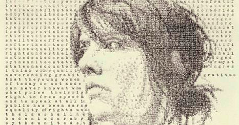 themarginalian's tweet photo. A visual history of typewriter art – how Victorian women stenographers invented a new art form http://t.co/qwv2PIp25A http://t.co/0mwY8QDbYa