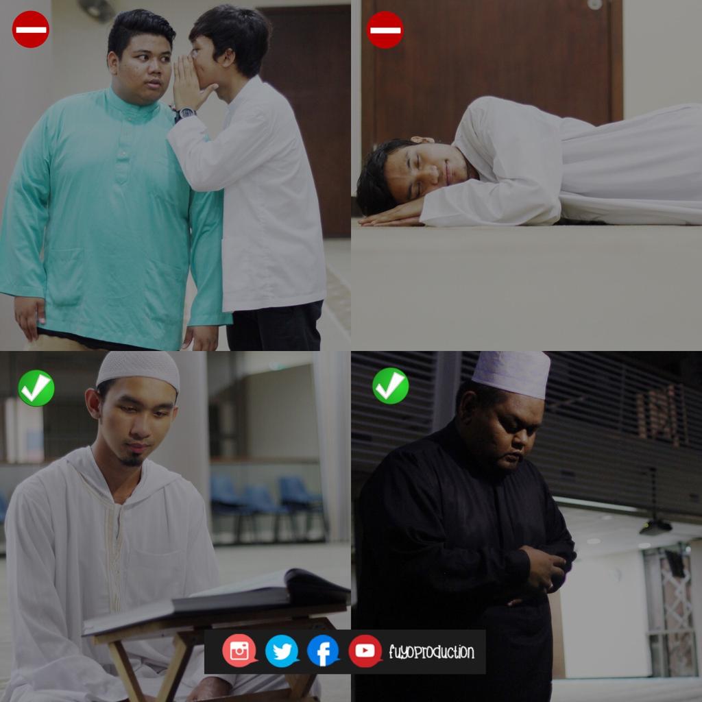 Speak less 🙊 Sleep less 😴 
Recite more 📖 Qiyam more 🌙