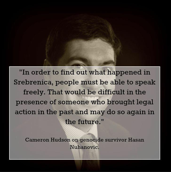 #WeStandWithHasan <a href="/HagueInstitute/">The Hague Institute for Global Justice</a> <a href="/_hudsonc/">Cameron Hudson</a> #Srebrenica <a href="/SrebrenicaUK/">Remembering Srebrenica</a> <a href="/Srebrenica2015/">Srebrenica2015</a> #genocide
