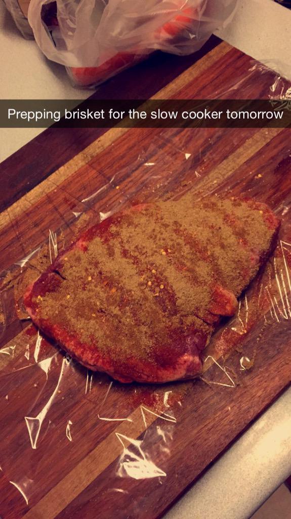 hayden_quinn's tweet photo. Making slow cooked beef brisket over on my #snapchat: mrhaydenquinn http://t.co/rx9u6wtSFW