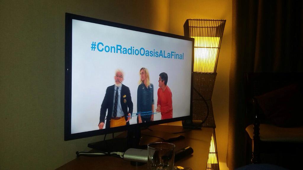 cveraa's tweet photo. #ConRadioOasisALaFinal!!!! http://t.co/mlfYk70MXE