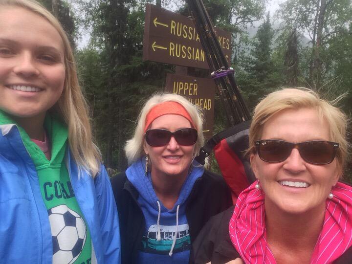 Cyclingexpat's tweet photo. Slept like a rock last night! 10 miles of hiking loaded up with fishing gear! 🎣 🌿 #bearbells #loadedforbear 🔫 #alaska http://t.co/Vc4Ri1bcCw
