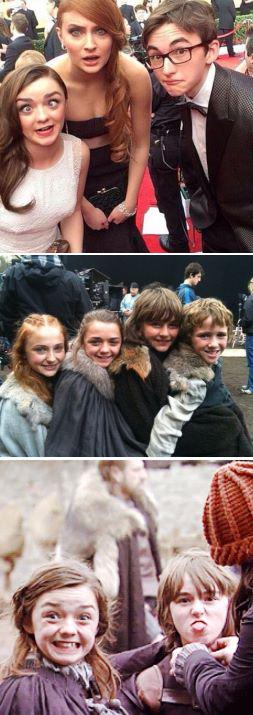 ThronesUpdates's tweet photo. The Starks http://t.co/n8s6uD4XBE
