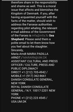 Orca_waves's tweet photo. Please call your local Danish embassy to tell them how you feel regarding #FaroeIslands slaughter https://t.co/nsBnFNfplQ #OpKillingBay