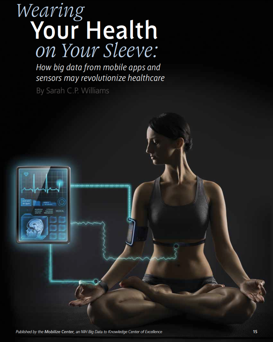EricTopol's tweet photo. Wearing Your Health On Your Sleeve http://t.co/BQM6uvYP6l by @sarahcpwilliams good status report on #mhealth http://t.co/4Z9nk9bMPg