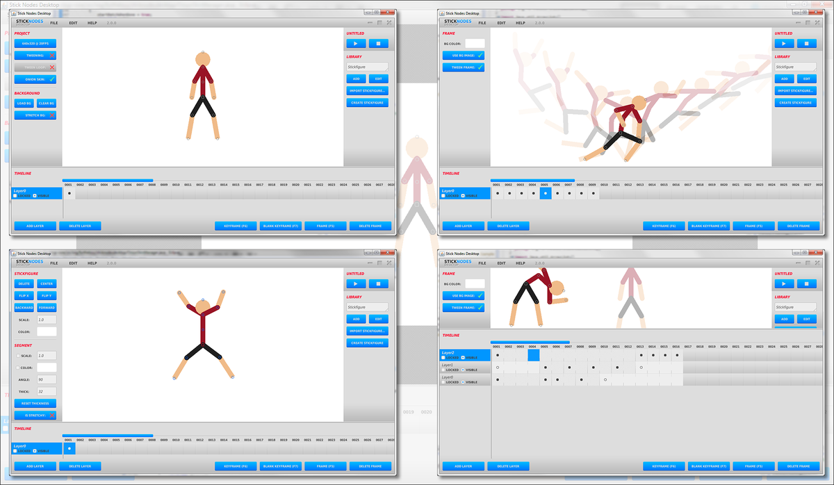 🇺🇸 Ralph Damiano on X: Stick Nodes 4.0.0 is out. Animate images  alongside your stickfigures now! (Also, import Minecraft skins directly!)  Out now just, here, click this and look:  (shouts  out @