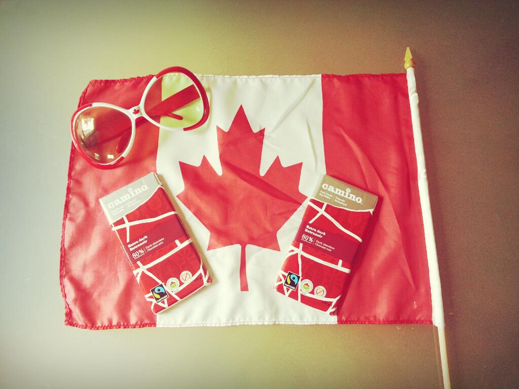 We're decked out in our red n' whites today ~ are you? #O'Canada #HappyCanadaDay #CanadianCoop