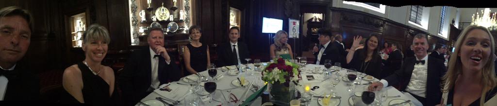 DanJocelyn's tweet photo. Night out in London with a great charity @HearingDogs with @ClaireFoster @tanyacleverly @NickFos44109596 @cattpete http://t.co/m5VRIzYWnC