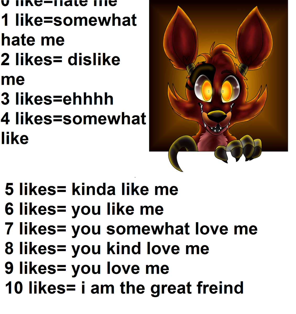 From5naf3's tweet photo. Do you guys like me? http://t.co/gWoNvzUTYB