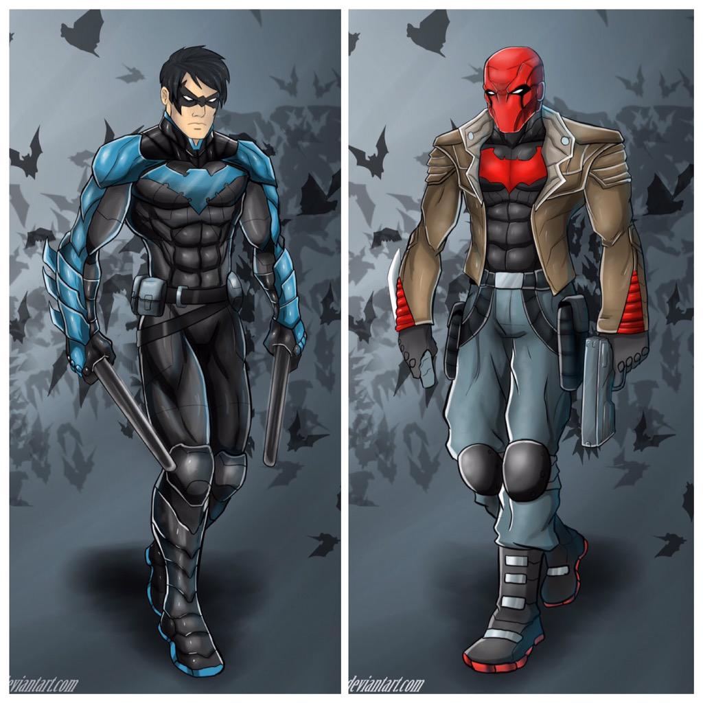 MarvelvrsDC's tweet image. RT FOR NIGHTWING FAVOURITE FOR RED HOOD