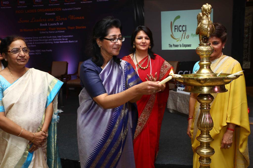 30 Women in power - by Naina Lal Kidwai &amp; panel discsn - Some leaders are born Women <a href="/FICCIFLO/">FLO-FICCI Women's Chamber of Commerce</a> #Hyderabad <a href="/umasudhir/">Uma Sudhir</a>