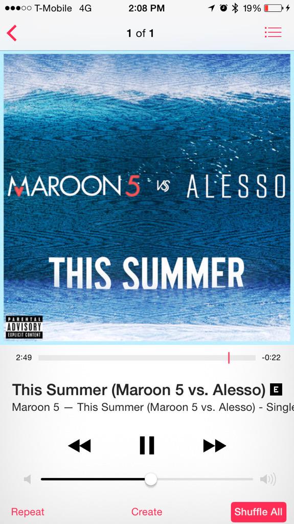 martinezrob's tweet photo. A remix done by the man @Alesso #nicelydone #summeranthem http://t.co/kcMuS7LHak
