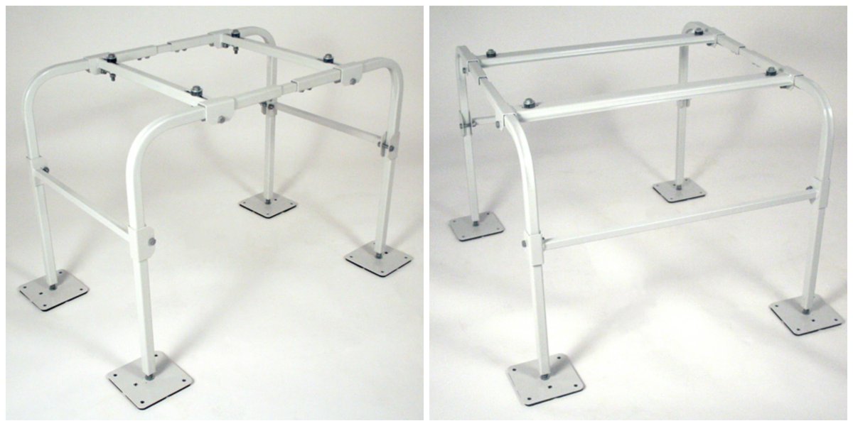 Guess who has 24"high MiniSplitStands now? We do! Keep your unit elevated off the ground w/our QSMS2400/2401 QSMS2402