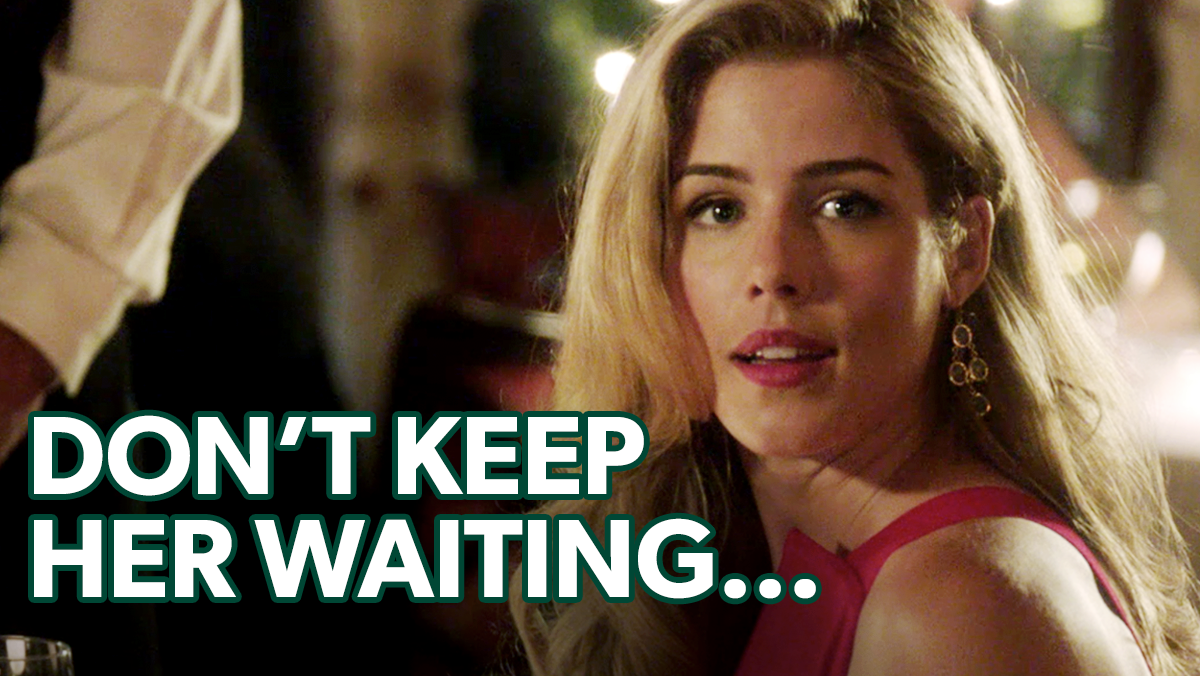 CW_Arrow's tweet photo. Felicity's waiting. Wednesday is the last day to watch the first 5 episodes of the season! http://t.co/9eeqhn0jKR http://t.co/6mi1Tbok6U