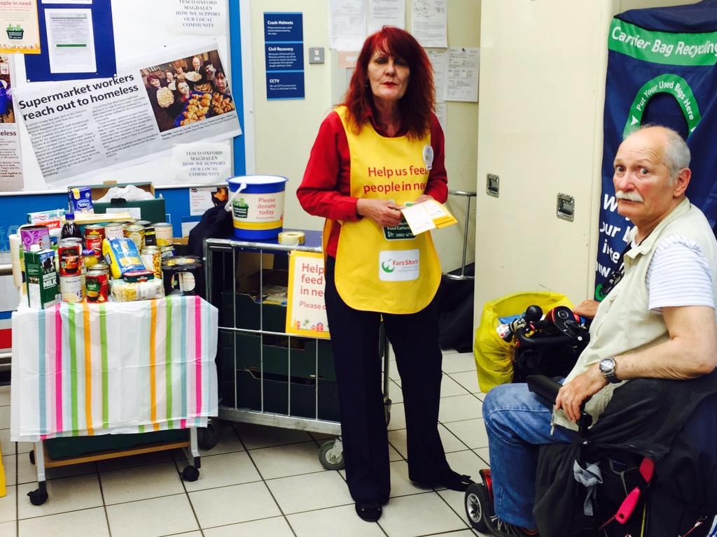 6292Tesco's tweet photo. Off to a flying start with food bank today :) http://t.co/Vyc3V95DRf