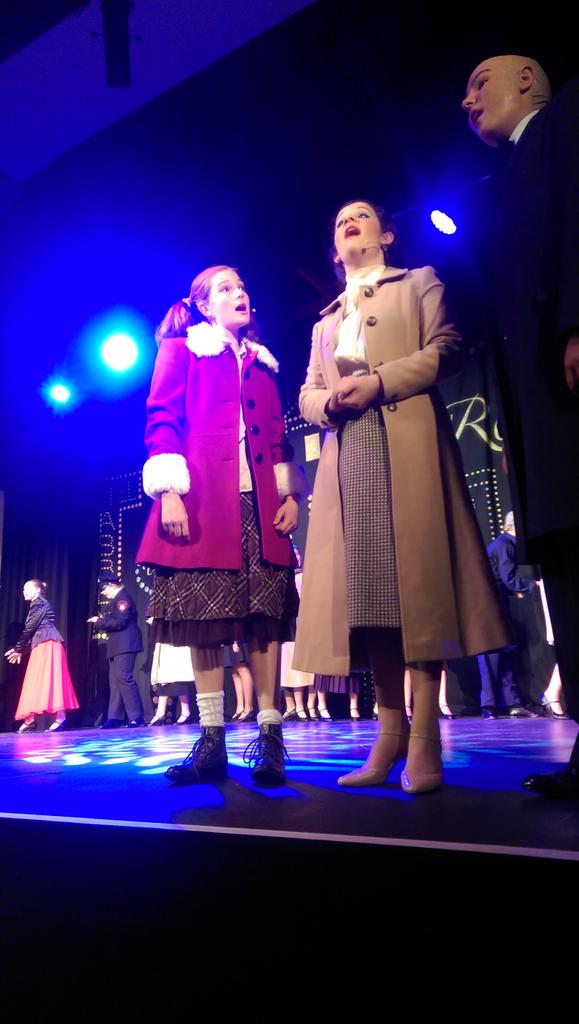 JonnyDepledge's tweet photo. @DowneHouse1 watching my sister on stage as Annie. So so good! Well done http://t.co/49PaT9eJ2T