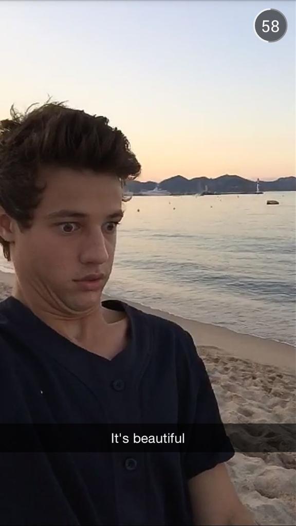stuckonyouth's tweet photo. @camerondallas Italian fans need to meet this cutie panda #CameronToItaly http://t.co/broFSHsv74